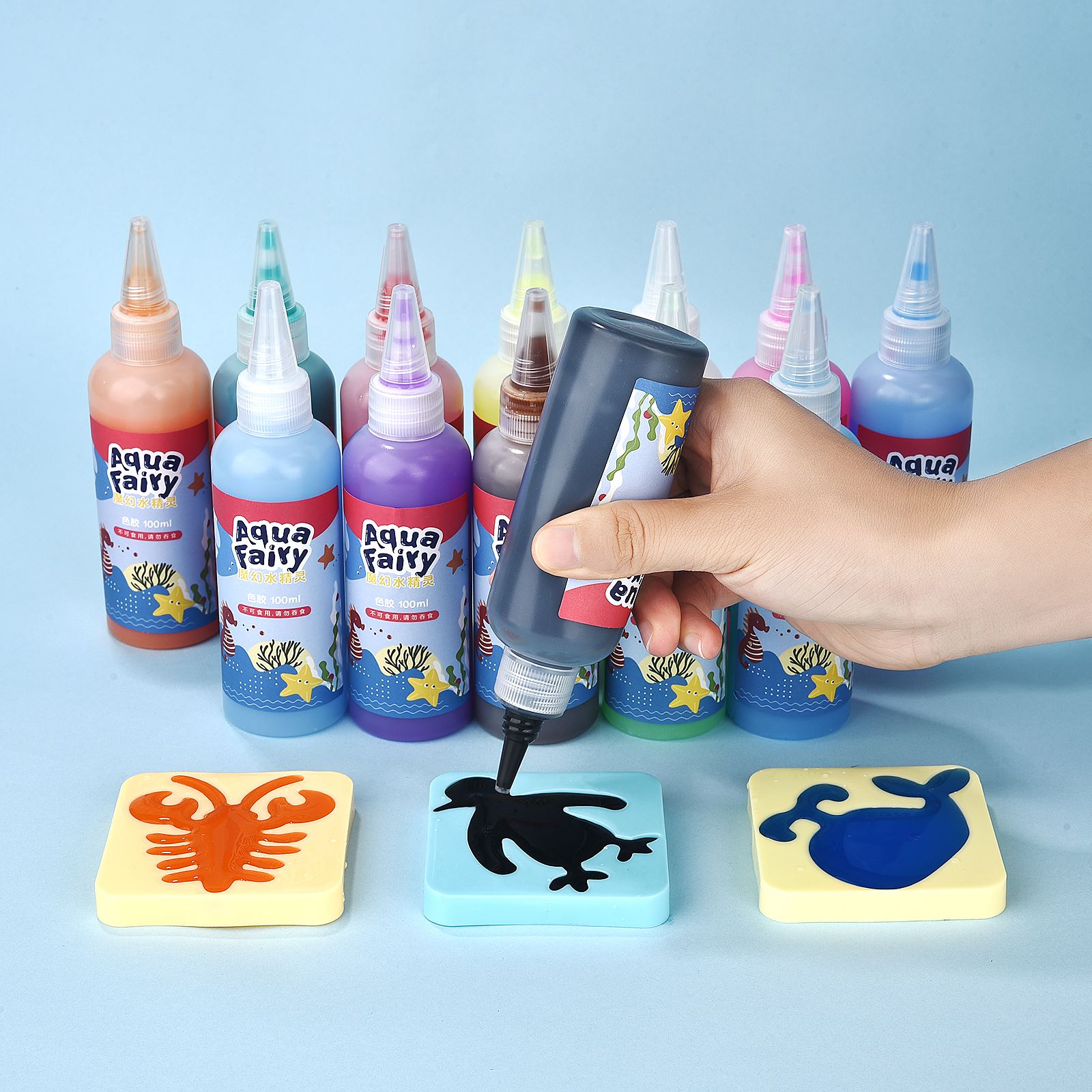 Jewelry Making For Kids - 100 ミリリットルマジックウォーターエルフゲルソリューションオーシャンマジックウォーター手作り子供ギフトキッズクラフトクリスマス DIY 手作りアクセサリー