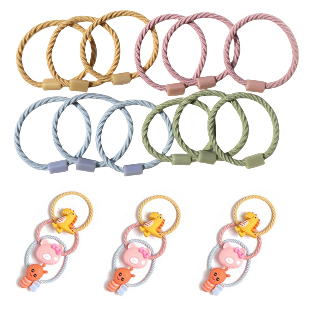Jewelry Making For Kids - 女性と女の子のためのゴムバンド,黒い髪のネクタイ,ポニーテールのヘアアクセサリー,ジュエリー作り用品,50個,100個