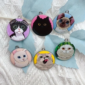 10 個漫画動物猫エナメルジュエリー作りかわいいぶら下げイヤ - Jewelry Making Birthday Party のレビューと価格