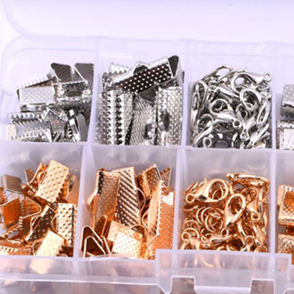 371点ジュエリー製作キット ゴールドネックレスバックル D - Jewelry Making Diy Kit のレビューと価格