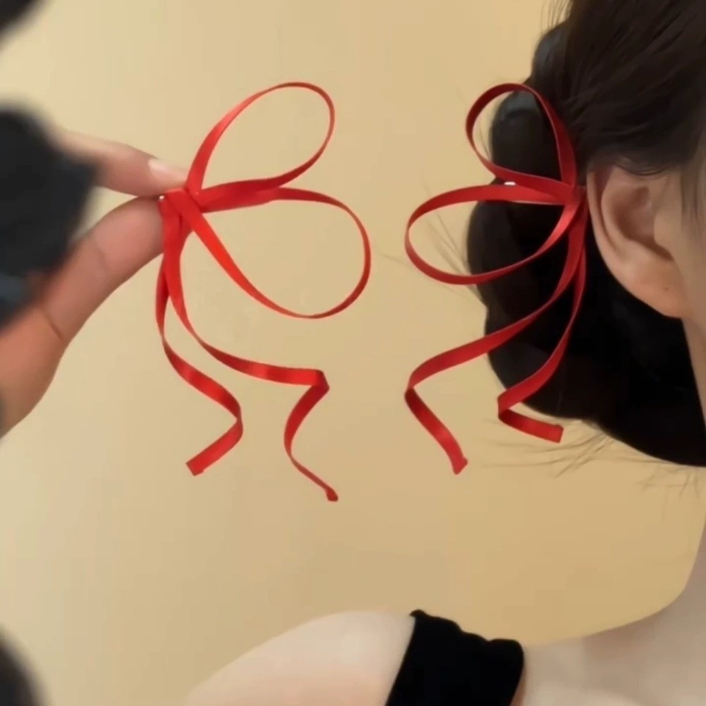 1 ペアフェアリーヘアジュエリー 3D サテンリボンボウバレ - Jewelry Making For Kids のレビューと価格