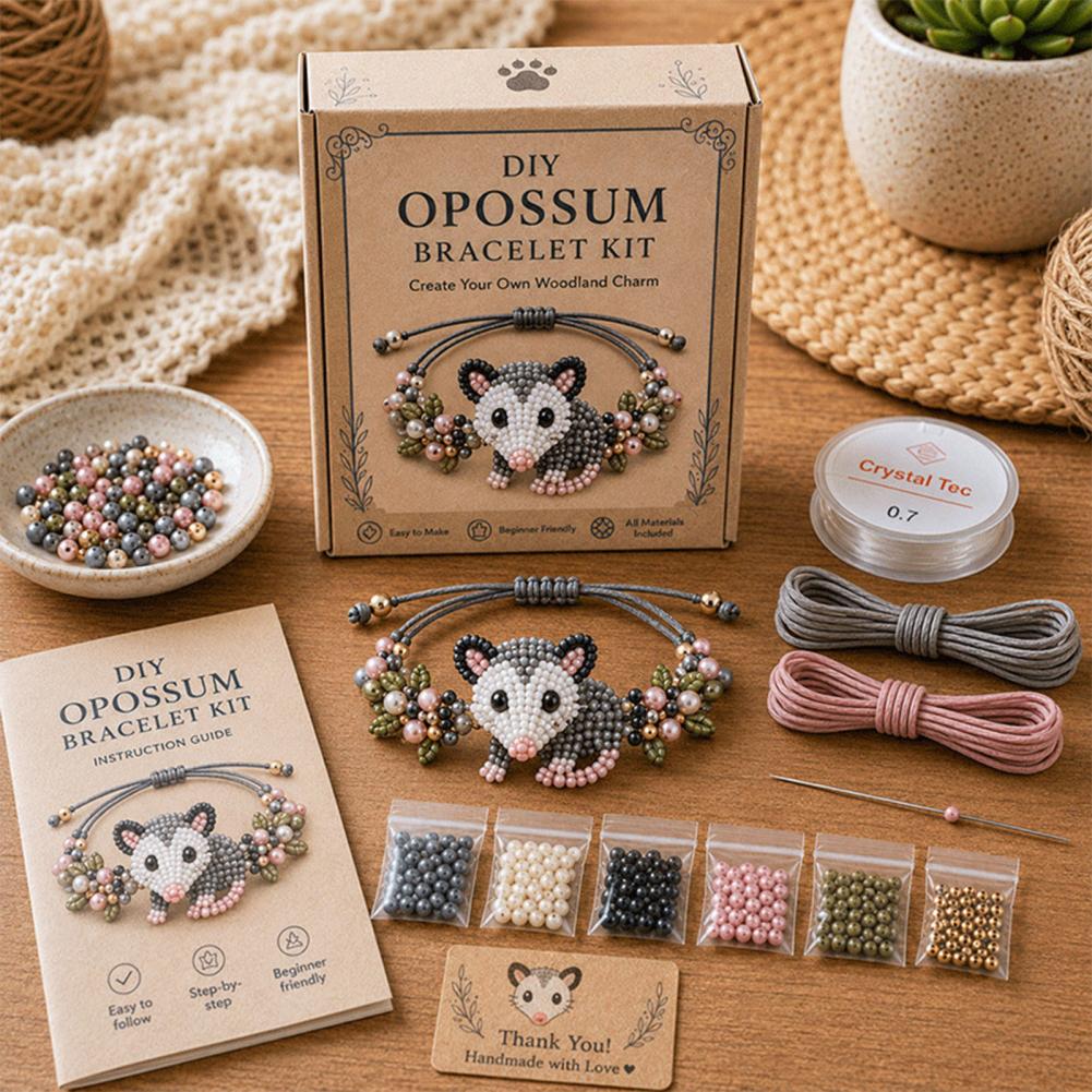 動物DIYビーズブレスレット作成キット かわいいチャーム ジ - Jewelry Making Diy Kit のレビューと価格