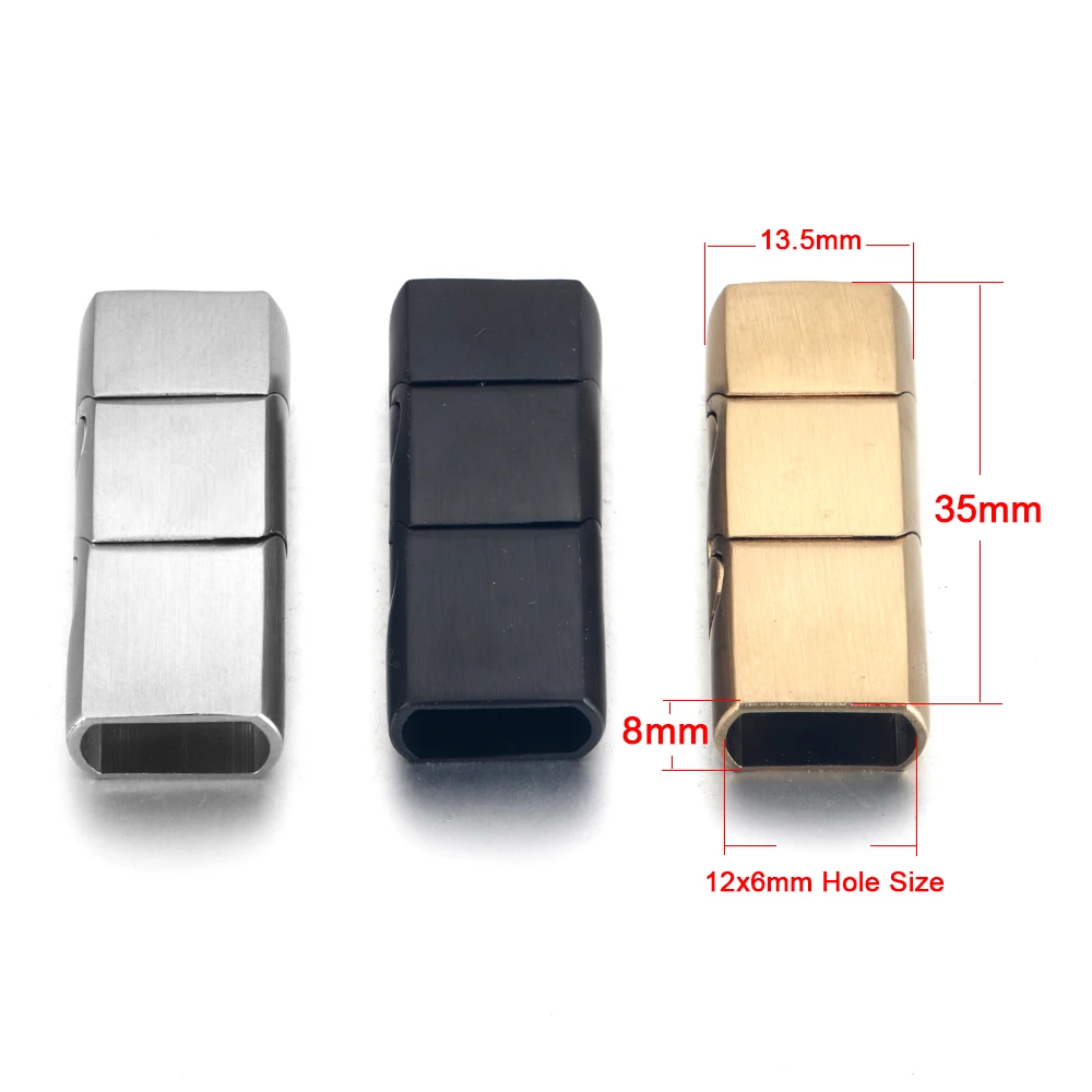 拡張ステンレス鋼クラスプ 3 部分磁気クラスプ 12*6 ミ - Jewelry Making Pins のレビューと価格
