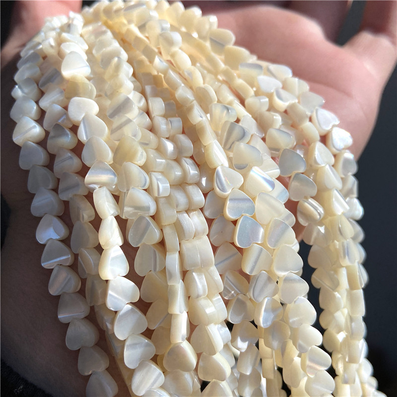 天然淡水マザーオブパールシェルビーズフラワースターシェイプル - Jewelry Making Using Beads のレビューと価格