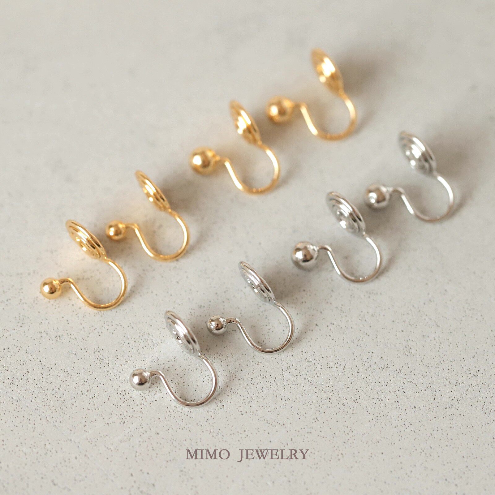 銅メッキゴールドベーシックモデルビーンラウンドビーズイヤーク - Jewelry Making Using Beads のレビューと価格