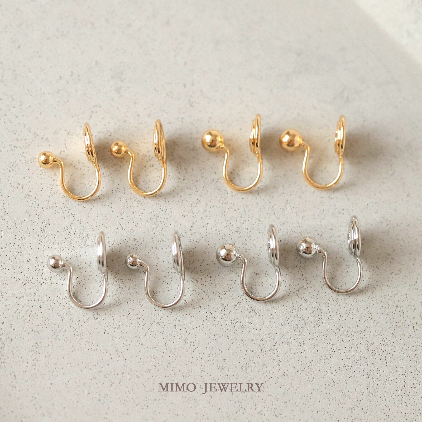銅メッキゴールドベーシックモデルビーンラウンドビーズイヤーク - Jewelry Making Using Beads のレビューと価格