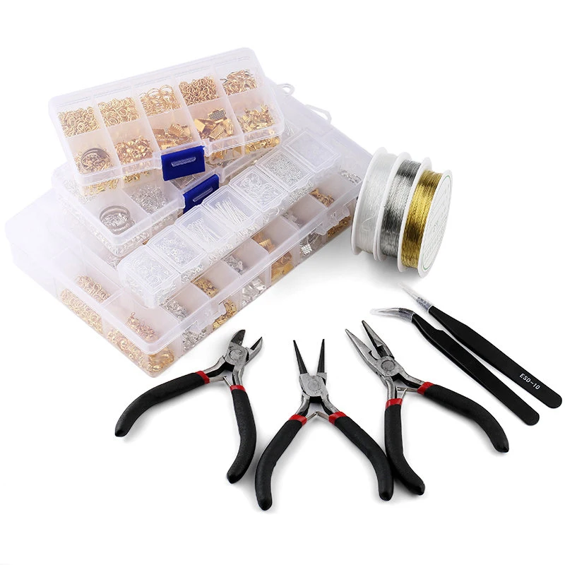 ジュエリー所見ツールセットオープンジャンプリング/ロブスター - Jewelry Making Diy Kit のレビューと価格