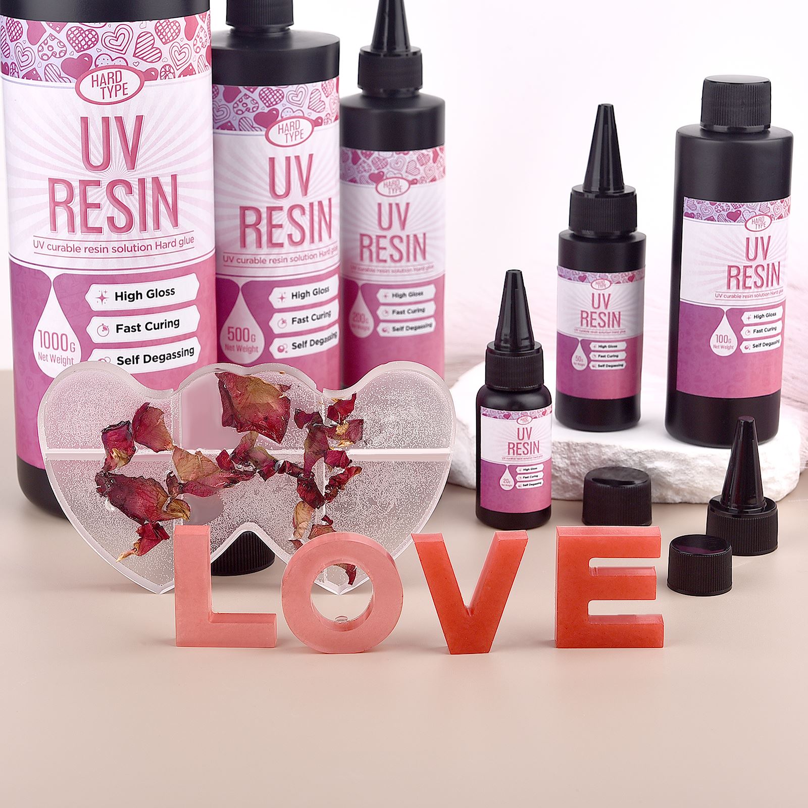 UV レジン接着剤透明エポキシ樹脂 UV 接着剤紫外線硬化速 - Jewelry Making Glue のレビューと価格