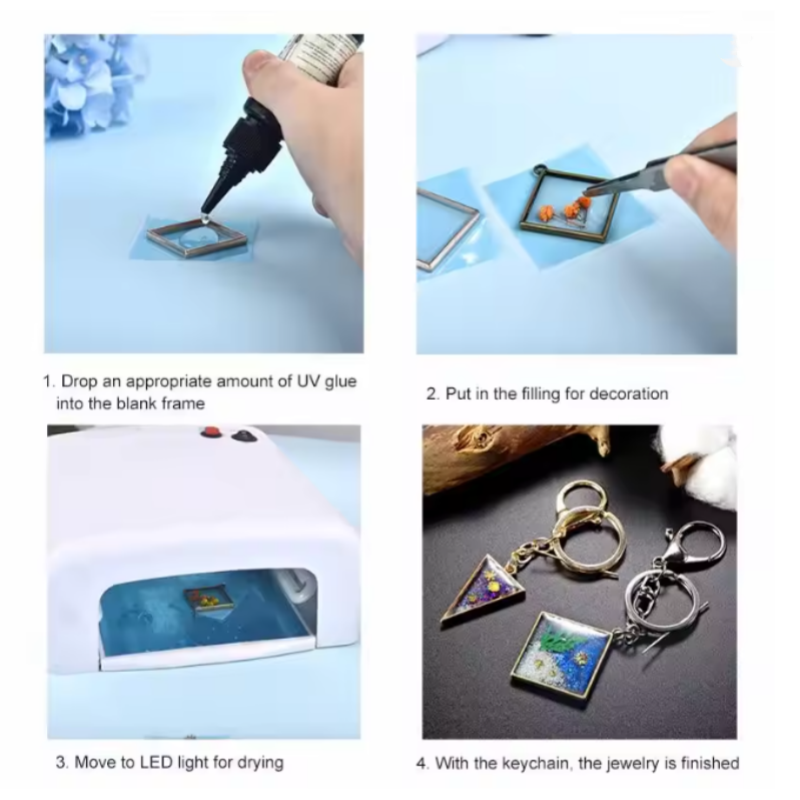 100g UVレジン クリア、ハードタイプ、改良版クリスタル - Jewelry Making Glue のレビューと価格