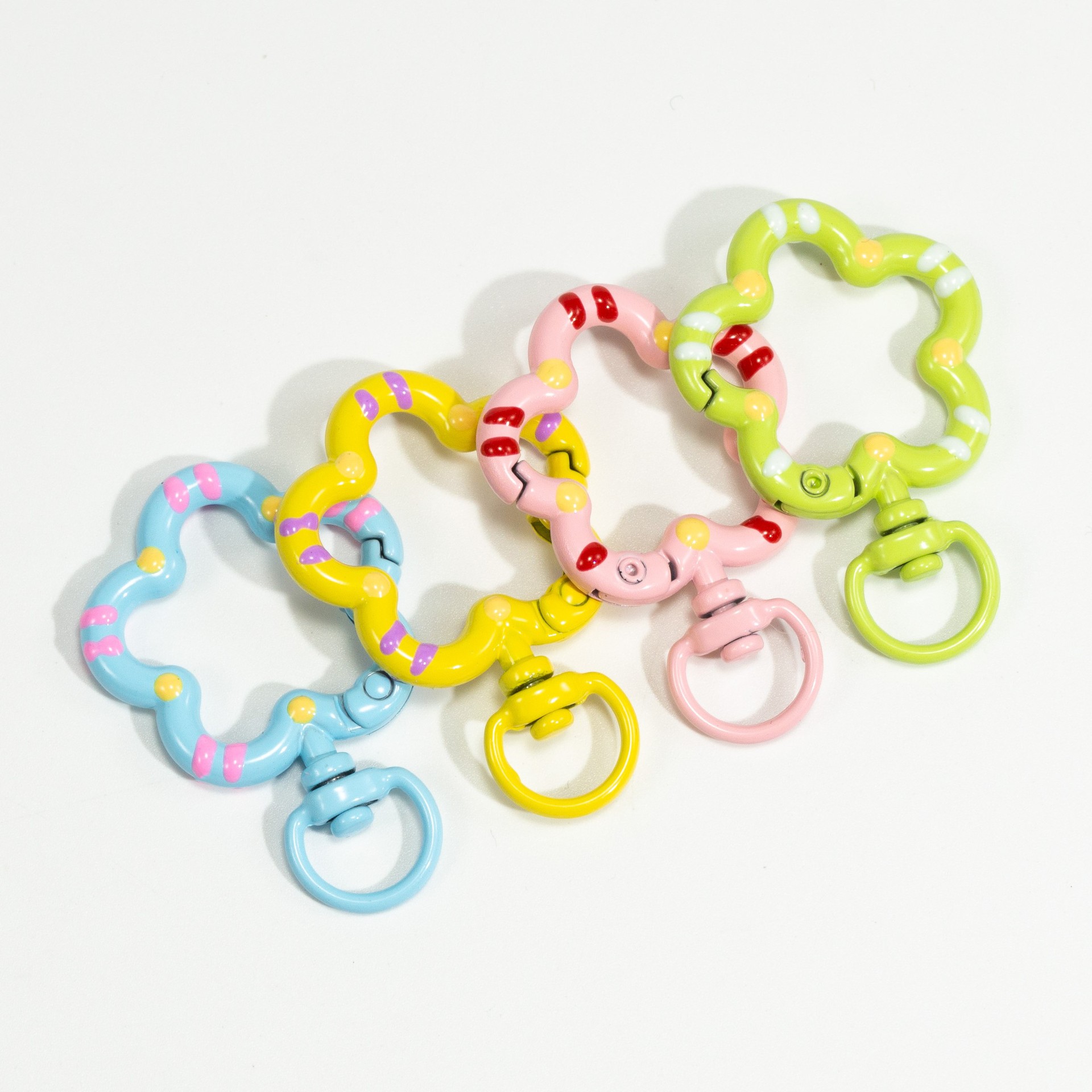 5 個フラワーメタルロブスター爪クラスプスイベルストラップト - Jewelry Making Kit For Beginners のレビューと価格