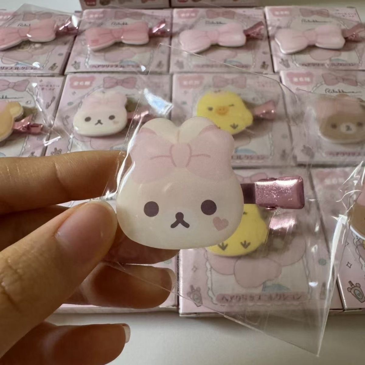 Y2K クマウサギひよこアニマルヘアクリップブラインドボック - Jewelry Making For Kids のレビューと価格