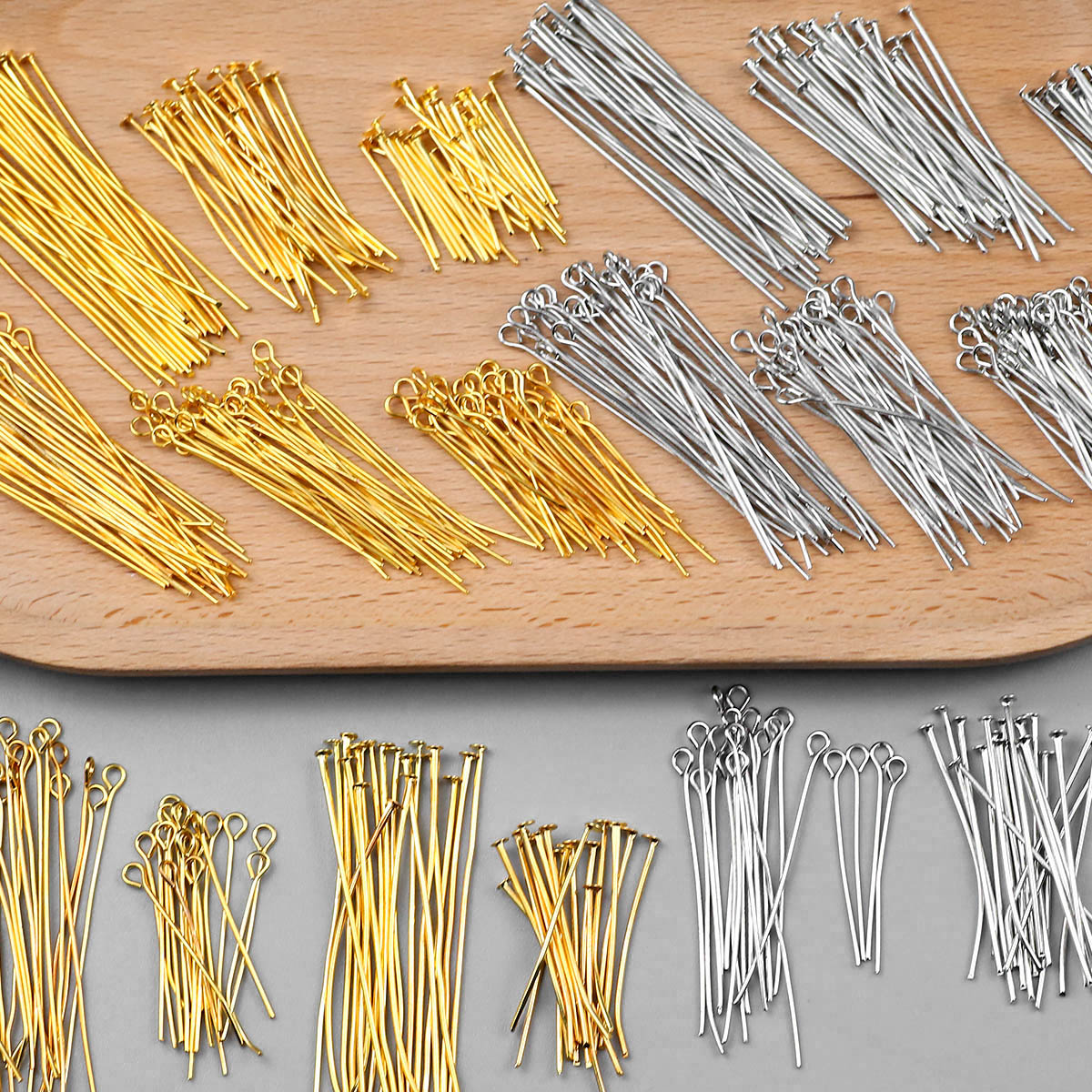 マルチサイズ合金9/Tピン/ロブスタークラスプ手作りDIYジ - Jewelry Making Diy Kit のレビューと価格