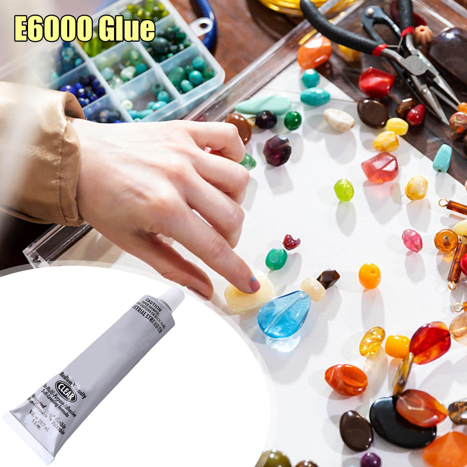 液体 E6000 クリア接着剤 DIY クラフトラインストー - Jewelry Making Glue のレビューと価格
