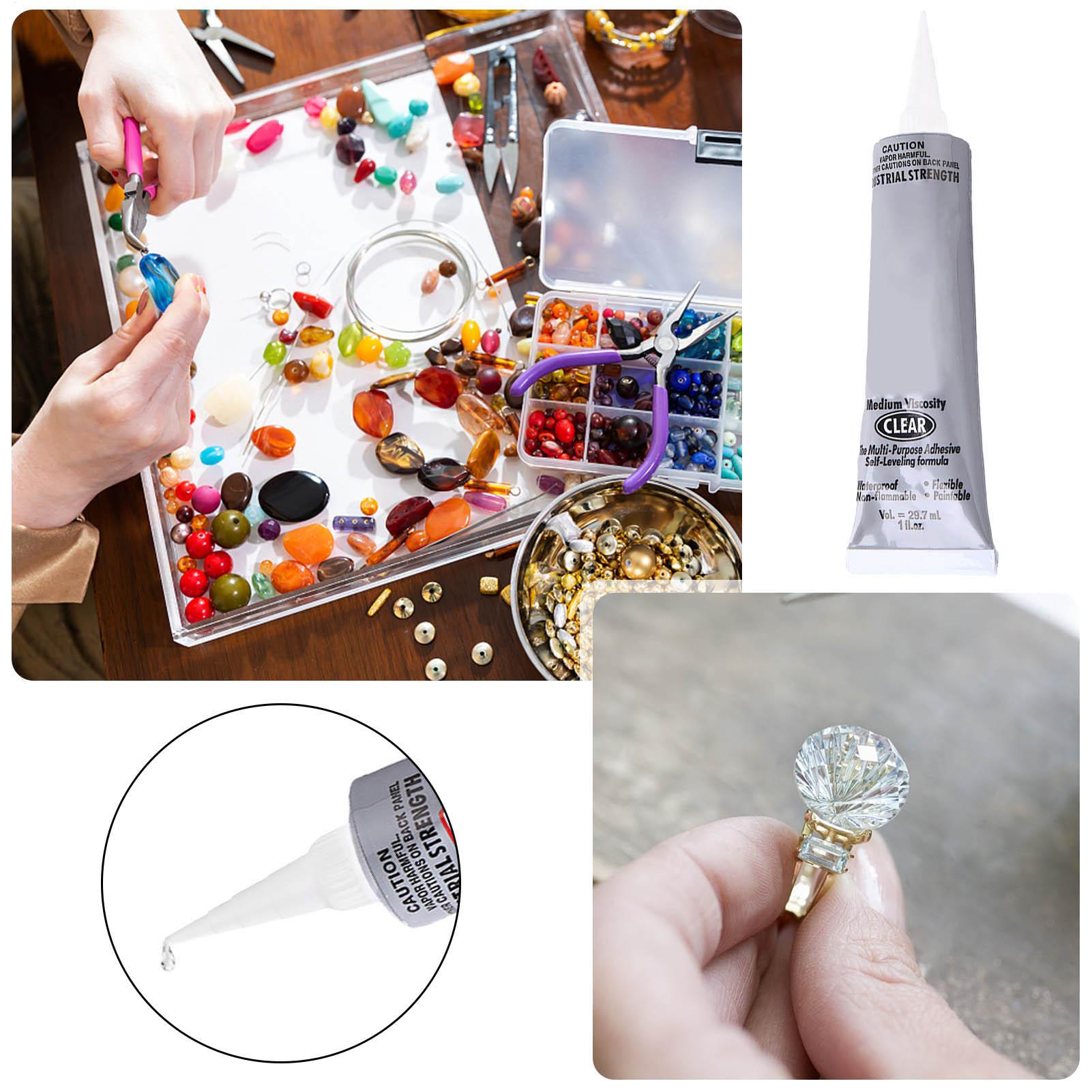液体 E6000 クリア接着剤 DIY クラフトラインストー - Jewelry Making Glue のレビューと価格