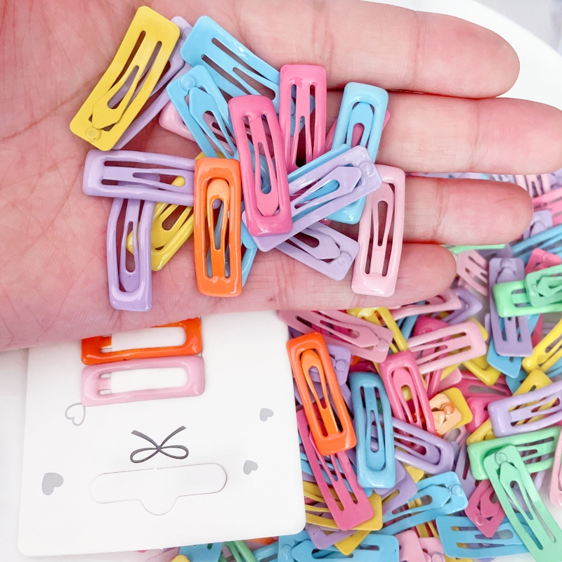 10/30/50 個 3 センチメートル長方形ヘアクリップキ - Jewelry Making For Kids のレビューと価格
