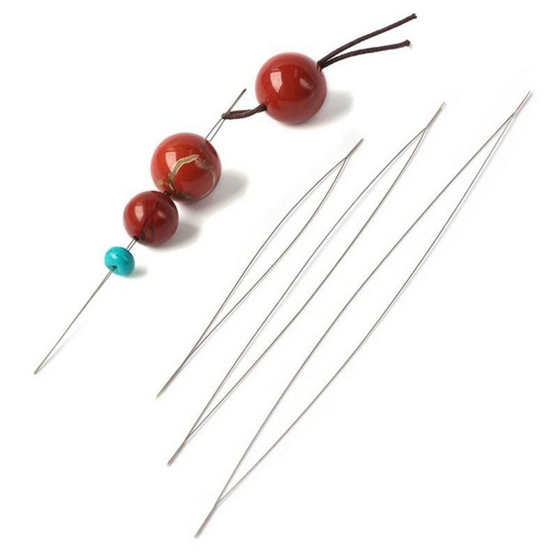 1/10個入り オープンビーズニードル DIYビーズ針 ジュ - Jewelry Making Diy Kit のレビューと価格
