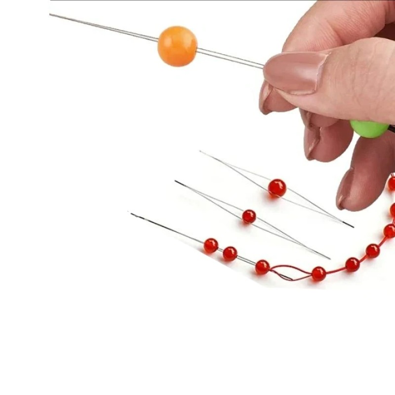 1/10個入り オープンビーズニードル DIYビーズ針 ジュ - Jewelry Making Diy Kit のレビューと価格