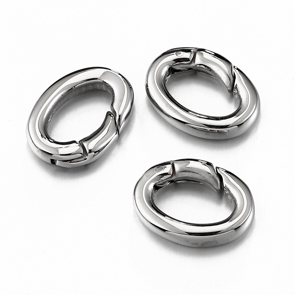 ステンレススチールクラスプ,楕円形,キーリング,ジュエリー作 - Jewelry Making Kit For Beginners のレビューと価格