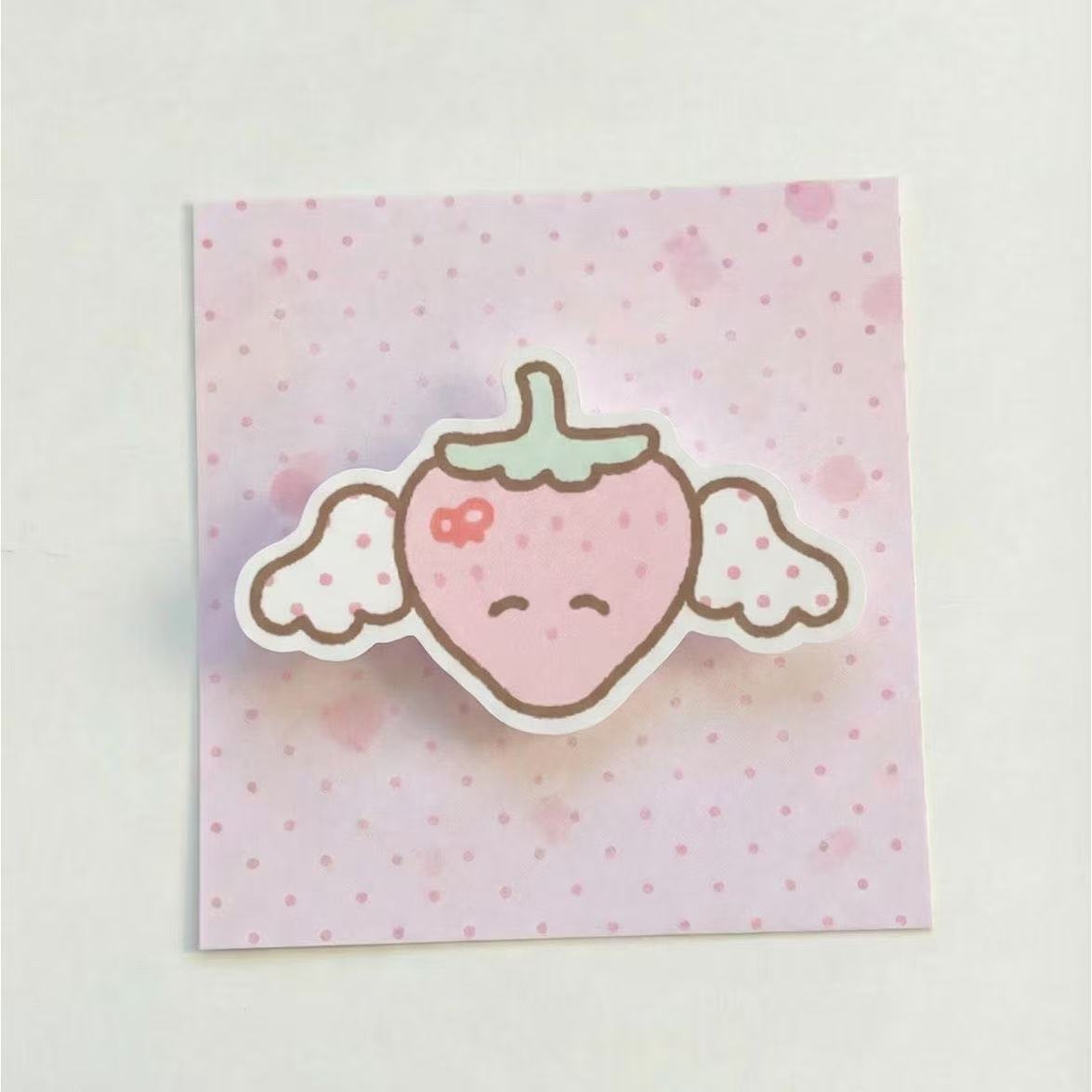 INS ストロベリーケーキヘアクリップセット 女性用 かわい - Jewelry Making For Kids のレビューと価格